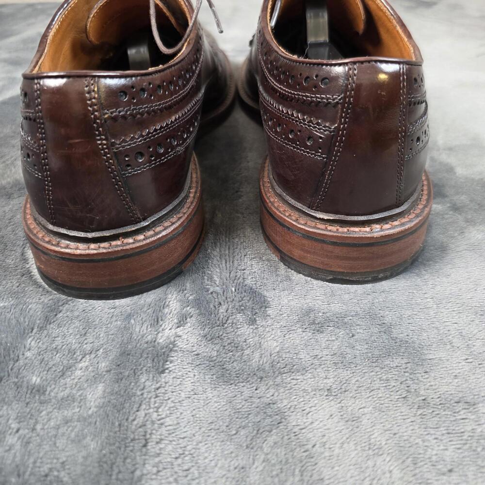 J Crew Ludlow Wing Tip Dress Shoes Brown Mens 7.5 D 09494 - Picture 8 of 12